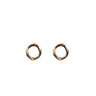 Ichu Circle Twist Studs - JP1807RG | Ice Jewellery Australia