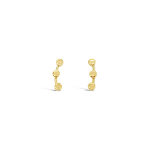 Ichu Tiny Triple Circle Ear Cuff - JP2507G | Ice Jewellery Australia