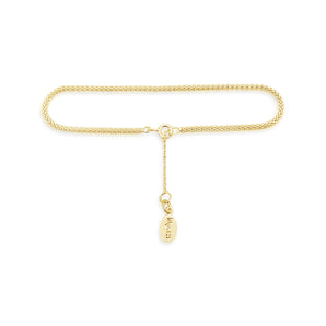 Ichu Snake Chain Bracelet Gold - JP7202G | Ice Jewellery Australia