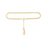 Ichu Snake Chain Bracelet Gold - JP7202G | Ice Jewellery Australia