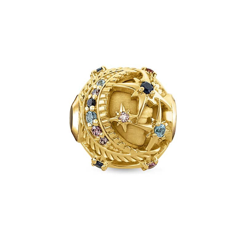 THOMAS SABO Kingdom Of Dreams Gold Plated Karma Bead - K0311-959-7 | Ice Jewellery Australia