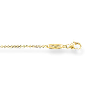 THOMAS SABO Fine Rope Chain Yellow Gold Plated  - KE1348-413-12 | Ice Jewellery Australia