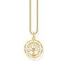 THOMAS SABO Necklace Tree Of Love Gold - TKE2148Y | Ice Jewellery Australia