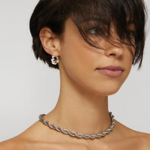 ZAHAR Tara Necklace Silver - ZN0065 | Ice Jewellery Australia