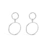 Ichu Twisted Duo Drop Earrings - ME10107 | Ice Jewellery Australia