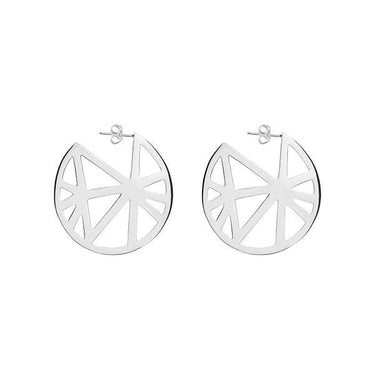 Ichu Geometric Hoops - ME7307 | Ice Jewellery Australia