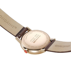 Mondaine Official Swiss Railways Evo2 40mm Rose Gold Watch - MSE.40181.LG | Ice Jewellery Australia