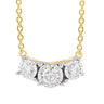 Ice Jewellery Necklace with 0.15ct Diamonds in 9K Yellow Gold | Ice Jewellery Australia