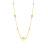 Ania Haie Mineral Opal Colour Gold Necklace - N014-04G | Ice Jewellery Australia