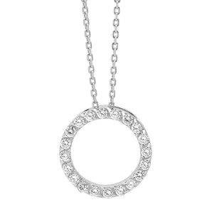 Georgini Small "Circle" Pendant - IP248 | Ice Jewellery Australia