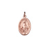 Ice Jewellery Sterling Silver Rose Gold Plated Medallion Pendant - P946RG | Ice Jewellery Australia