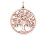 THOMAS SABO Tree Of Love Rose Gold Plated Cubic Zirconia Pendant - PE759-416-14 | Ice Jewellery Australia
