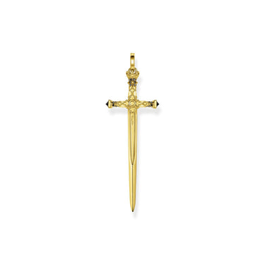 THOMAS SABO Pendant Sword Gold -  PE817-177-11 | Ice Jewellery Australia