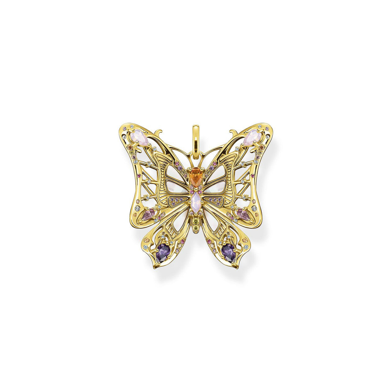 THOMAS SABO Pendant Butterfly Gold -  PE916-996-7 | Ice Jewellery Australia