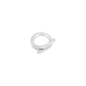 Ichu Paper Clip Ring - MR30403-5 | Ice Jewellery Australia