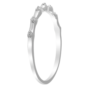 Ice Jewellery Ring with 0.05ct Diamonds in 9K White Gold -  R-41821-005-W | Ice Jewellery Australia
