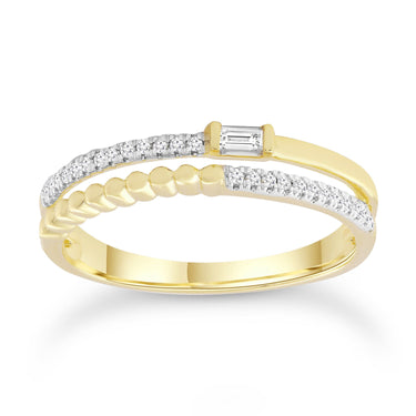 Diamond Rings - Yellow Gold Diamond Rings