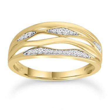 Diamond Rings - Yellow Gold Diamond Rings