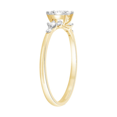 Diamond Rings - Yellow Gold Diamond Rings