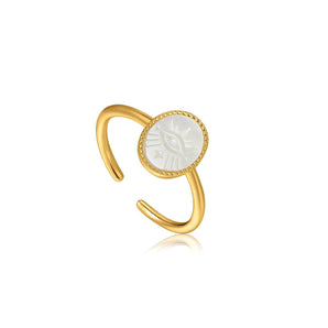Ania Haie Gold Ring - R030-02G - Ice Jewellery Australia