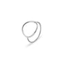 Ice Jewellery Sterling Silver Open Circle Ring - R1293KS | Ice Jewellery Australia