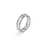 Ice Jewellery Sterling Silver Open infinity Ring - R1307K | Ice Jewellery Australia