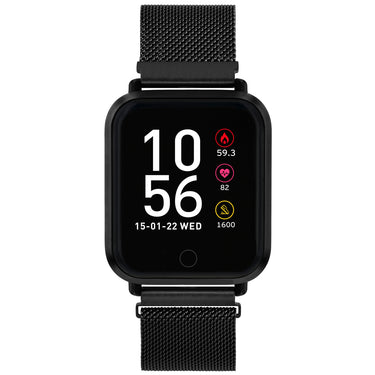 Reflex Active Series 6 Black Mesh Smart Watch - RA06-4050 | Ice Jewellery Australia