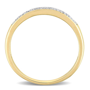 Ice Jewellery 1/10 Carat Diamond Ring in 10K Yellow Gold - 7500691592 | Ice Jewellery Australia
