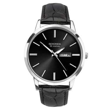 Sekonda Black Dial Watch With Date - SK1705 | Ice Jewellery Australia