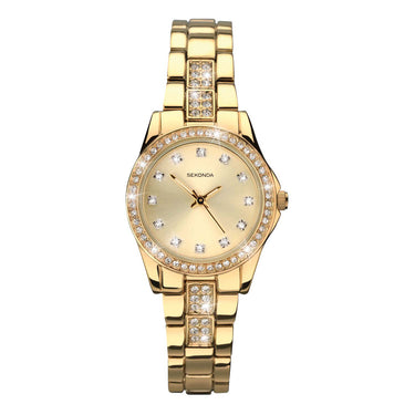 Sekonda Women's Starfall Yellow Gold Watch - SK2020 | Ice Jewellery Australia