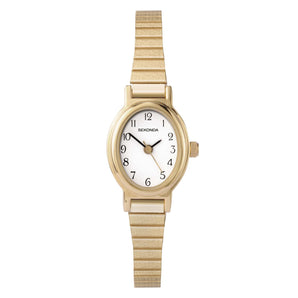 Sekonda Classic Gold Oval Women's Watch - SK4836 | Ice Jewellery Australia