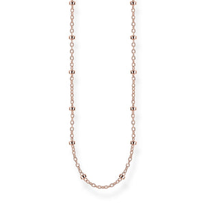 THOMAS SABO Rose Gold Plated Fine Ball Chain - KE1890-415-40 | Ice Jewellery Australia
