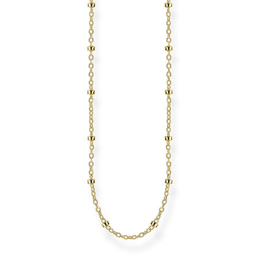 THOMAS SABO Yellow Gold Plated Fine Ball Chain - KE1890-413-39 | Ice Jewellery Australia