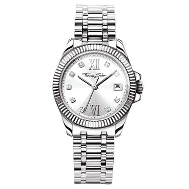 THOMAS SABO Glam Steel Silver Dial Watch - WA0252-201-201-33 mm | Ice Jewellery Australia