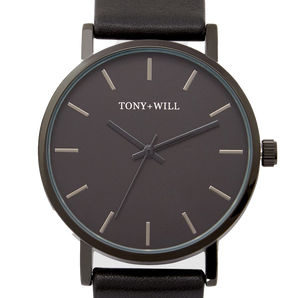 Tony + Will Classic Black Watch - TWT000FBLK/BLK/BLK | Ice Jewellery Australia
