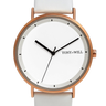 Tony + Will Lunar-White Leather Watch - TWT005DSR/W/WHITE | Ice Jewellery Australia