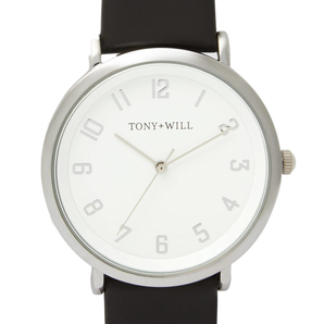 Tony + Will Astral Silver/Black Watch - TWT008FSLV/WHT/BLK | Ice Jewellery Australia