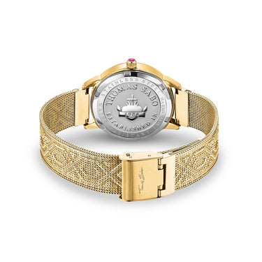 THOMAS SABO Women's Watch Dragonfly Gold -  WA0369-264-211-33 MM | Ice Jewellery Australia