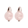 Bronzallure Alba Rose Quartz Earrings - WSBZ00438.RQ | Ice Jewellery Australia
