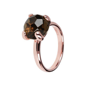 Bronzallure Felicia Smoky Quartz Ring - WSBZ00948.SQ | Ice Jewellery Australia