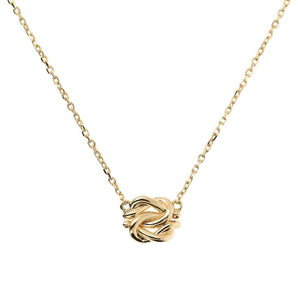 Bronzallure Golden Knot Necklace - WSBZ01786Y.Y | Ice Jewellery Australia