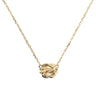 Bronzallure Golden Knot Necklace - WSBZ01786Y.Y | Ice Jewellery Australia