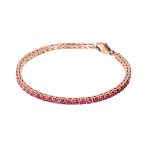 Bronzallure Tennis Bracelets - Bronzallure Rose Gold Bracelets