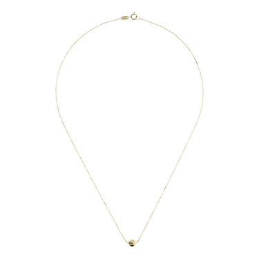 Ice Jewellery 9K Yellow Gold Single Ball Necklace 45cm - WSGD90192.YG | Ice Jewellery Australia