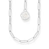 THOMAS SABO Member Charm Necklace with Charmista Disc Silver