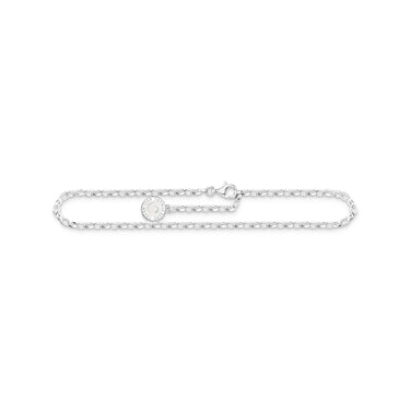 THOMAS SABO Charm Anklet Cold Enamel Silver