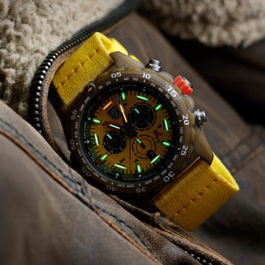 Luminox Bear Grylls Survival MASTER x #Tide ECO Chronograph Watch Yellow - XB.3745.ECO | Ice Jewellery Australia