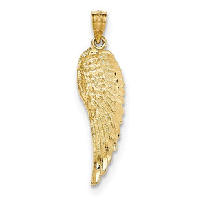 Saint Jewellery 14k Gold Angel Wing Pendant - GP0040004 | Ice Jewellery Australia