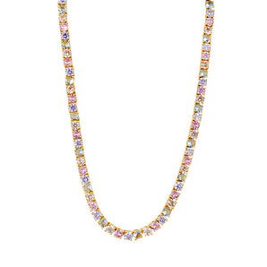 ZAHAR Fiona Yellow Gold Necklace - ZN0058 | Ice Jewellery Australia