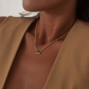 Zahar Yellow Gold Necklace